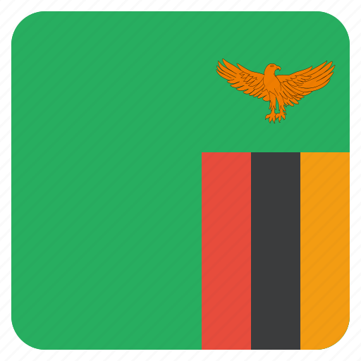 Country, flag, national, zambia icon - Download on Iconfinder