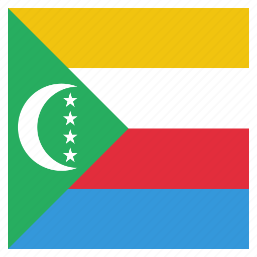 African, comoros, country, flag, national icon - Download on Iconfinder