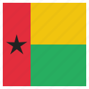 african, bissau, country, flag, guinea, national