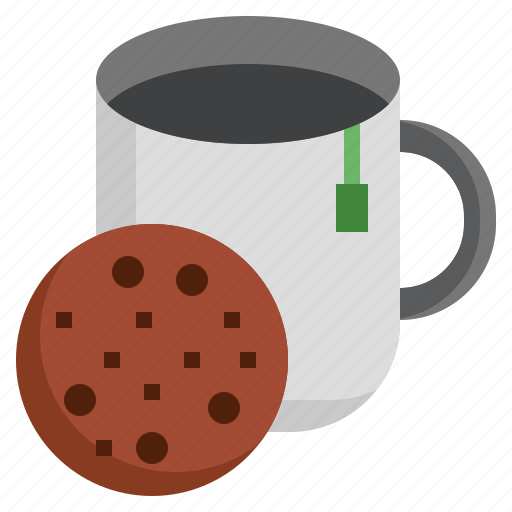 Cookie, restaurant, dessert, bakery, hot, drink, afternoon tea icon - Download on Iconfinder