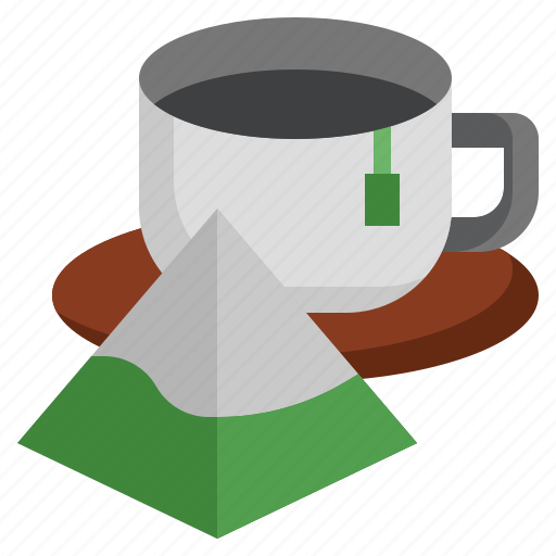 Hot, drink, green, cup, bag, afternoon tea icon - Download on Iconfinder