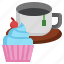 tea1, cupcake, mug, restaurant, hot, drink, afternoon tea 