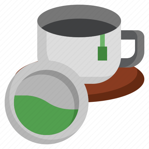 Tea1, hot, drink, green, cup, bag, afternoon tea icon - Download on Iconfinder