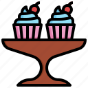 cupcake, birthday, food, restaurant, baked, dessert, afternoon tea 