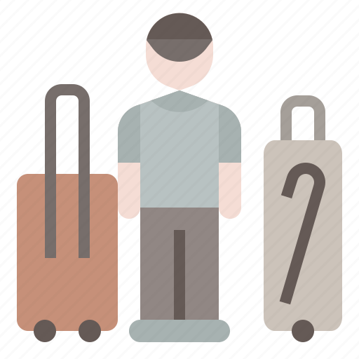 Immigration, migration, move, refugee, ageing society icon - Download on Iconfinder