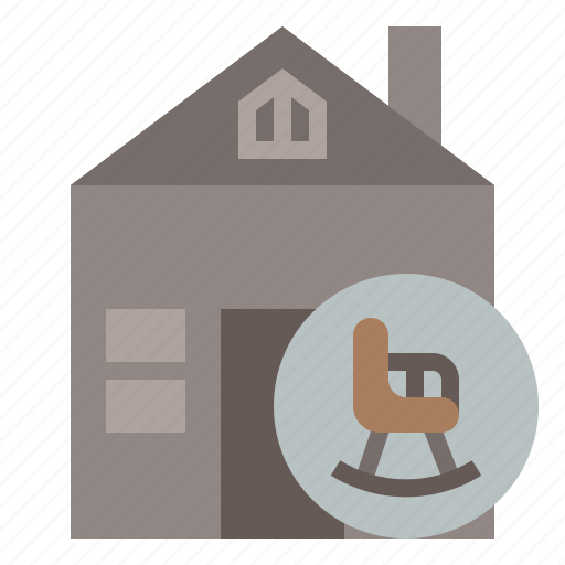 Elderly, house, old, ageing society, retirement home icon - Download on Iconfinder