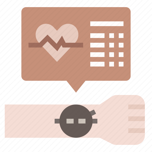 Health, heartrate, smartwatch, heart rate, wearable devices, wearable technology icon - Download on Iconfinder