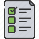 agile, checklist, document, list, scrum, task