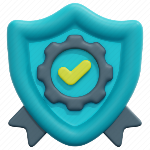 Quality, assurance, agile, shield, gear, check, service icon - Download on Iconfinder