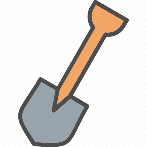 Shovel, gardening, tool, farm, agriculture icon - Download on Iconfinder