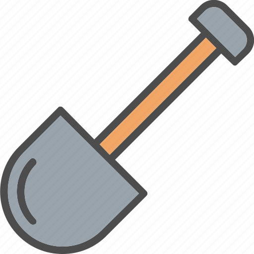 Shovel, gardening, tool, farm, agriculture, 1 icon - Download on Iconfinder