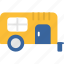travel, trailer, bus, car, luggage, transport, truck 