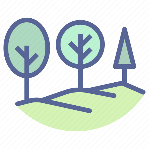 Landscape, nature, scenery, trees icon - Download on Iconfinder