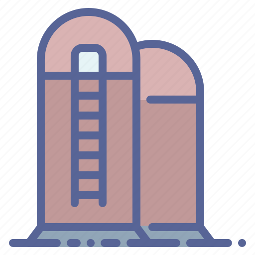 Grain, silo, storage, storehouse icon - Download on Iconfinder