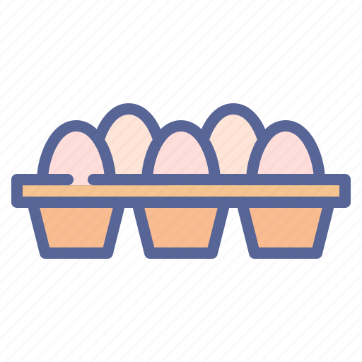 Egg, eggs, poultry, tray icon - Download on Iconfinder