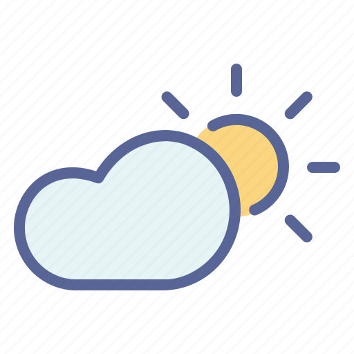 Cloud, forecast, sun, sunny icon - Download on Iconfinder