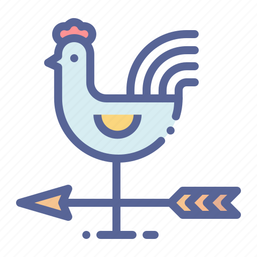 Direction, rooster, vane, wind icon - Download on Iconfinder