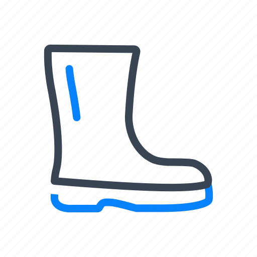 Rubber, boot, boots, agriculture, farming, gardening icon - Download on Iconfinder