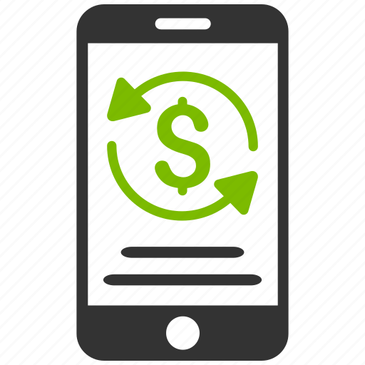 Dollar, finance, financial, mobile payment, money, online business, smart phone icon - Download on Iconfinder
