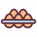 egg, food, hen, nonveg, rack, tray