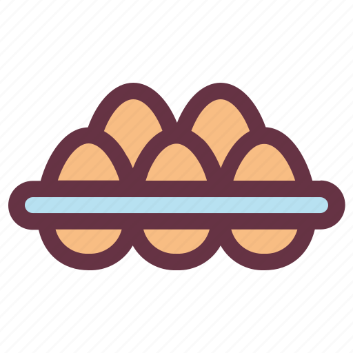 Egg, food, hen, nonveg, rack, tray icon - Download on Iconfinder