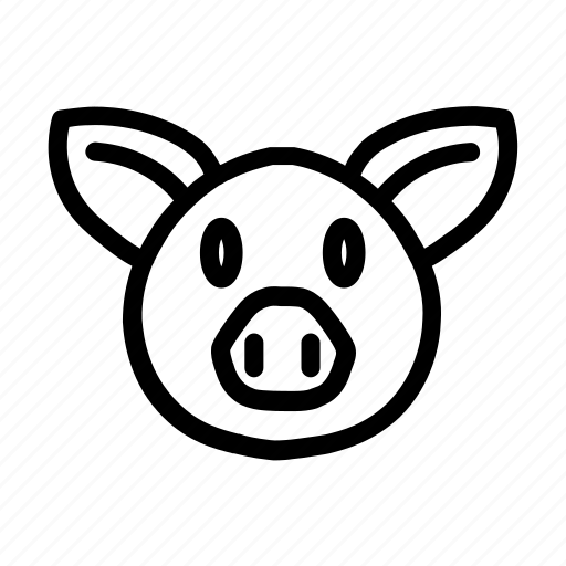 Animal, hog, meat, pig, piggy icon - Download on Iconfinder