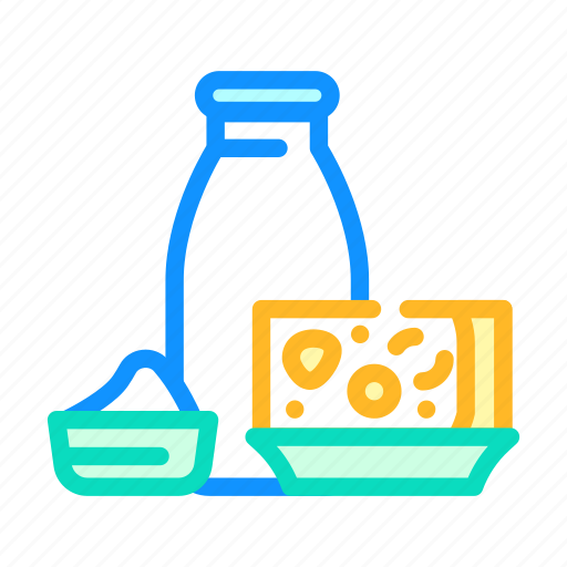 Milk, cheese, dairy, product, agriculture, farmland icon - Download on Iconfinder