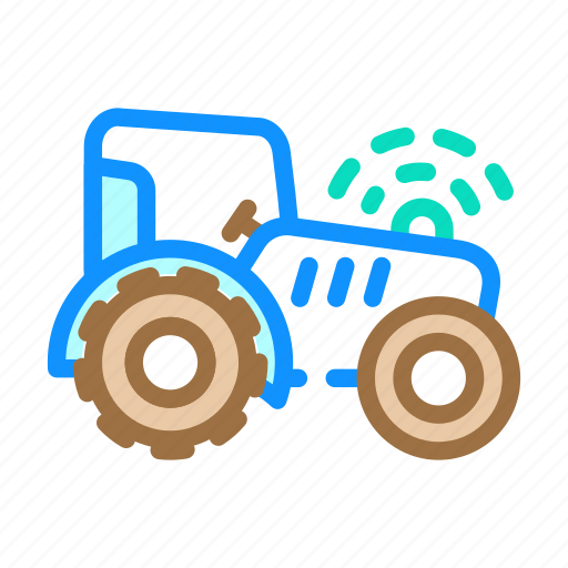 Tractor, gps, agriculture, farmland, business, mill icon - Download on Iconfinder