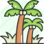 coconut tree, island, palm tree, landscape, nature 