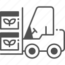 forklift, transportation, industrial, truck, vehicle