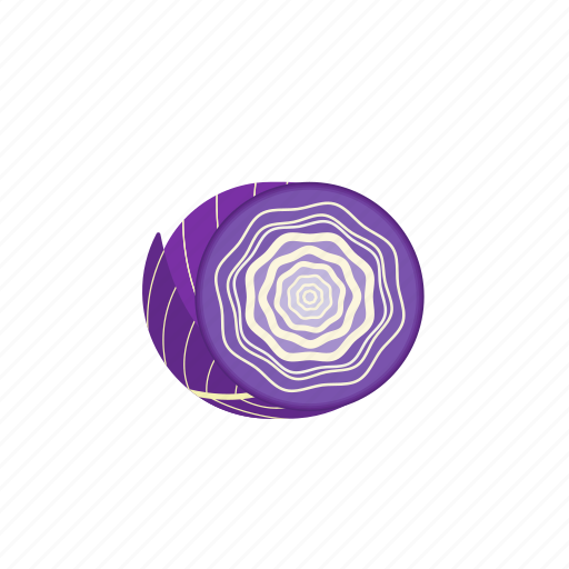 .svg, cabbage, cauliflower, purple cauliflower, vegetable icon - Download on Iconfinder