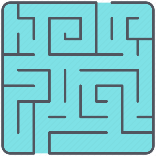 Labyrinth, manoeuvre, maze, scheme, solution, strategy, tactic icon - Download on Iconfinder
