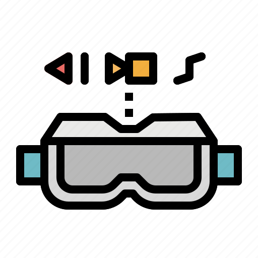 Digital, gaming, glasses, multimedia, technology, vr icon - Download on Iconfinder