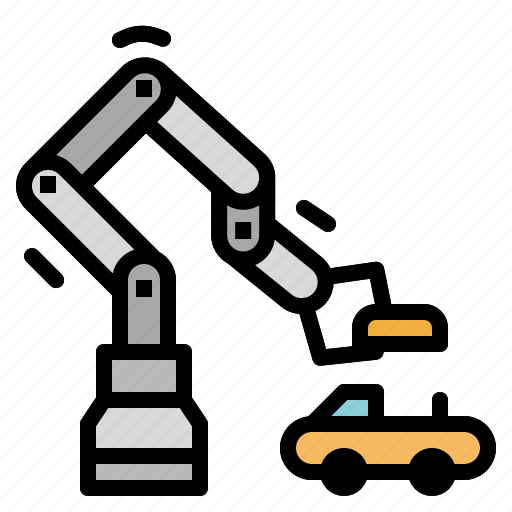 Arm, electronics, industrial, industry, laboratory, mechanic, robot icon - Download on Iconfinder