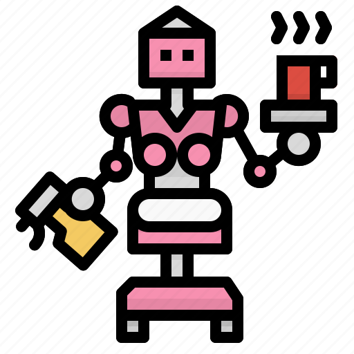 Electronics, home, maid, robot, robotics, science, technology icon - Download on Iconfinder