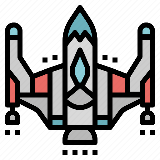 Future, launch, rocket, ship, space, spaceship, transport icon - Download on Iconfinder