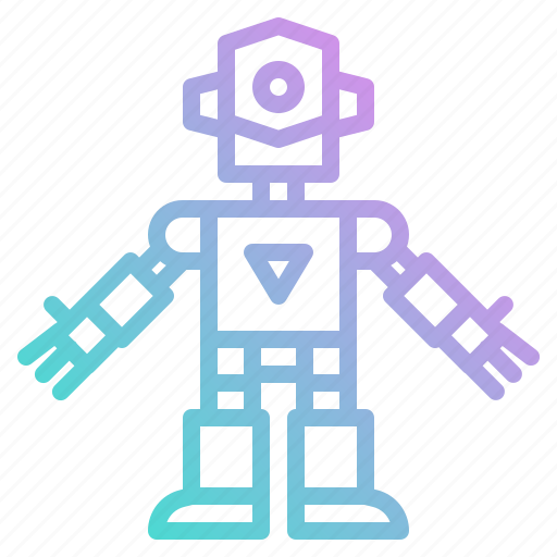 Children, metal, robot, robots, technology, toy icon - Download on Iconfinder