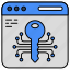 web access, web security, web protection, web key, locked website 