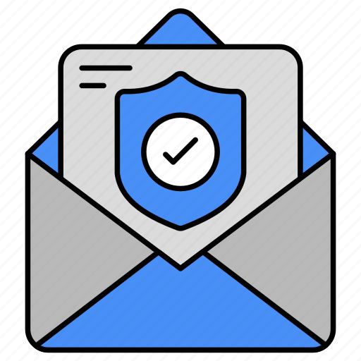 Secure mail, mail security, mail protection, mail safety, locked mail icon - Download on Iconfinder