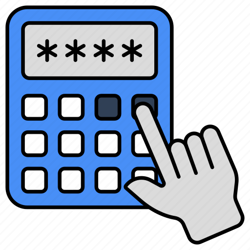 Calculator, calculating device, adder, totalizer, number cruncher icon - Download on Iconfinder