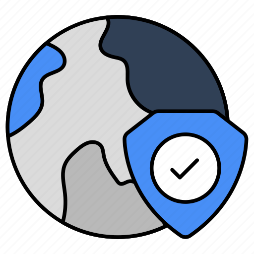 Verified shield, safety shield, buckler, protection shield, locked shield icon - Download on Iconfinder
