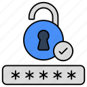 password lock, passcode, security, protection, safety