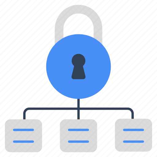Network lock, padlock, latch, bolt, security icon - Download on Iconfinder