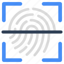 fingerprint scanning, thumbprint scanning, biometry, fingerprint identification, biometric identification