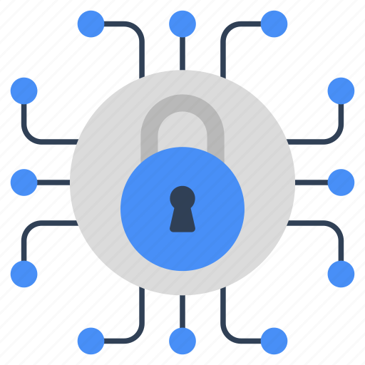 Network lock, padlock, latch, bolt, security icon - Download on Iconfinder