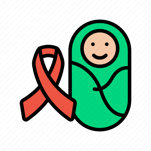Childerens, aids, baby, ribon icon - Download on Iconfinder