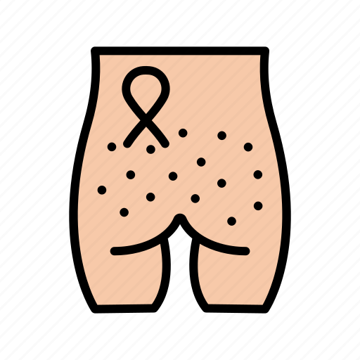 Herpes, hip, pimples, sign icon - Download on Iconfinder