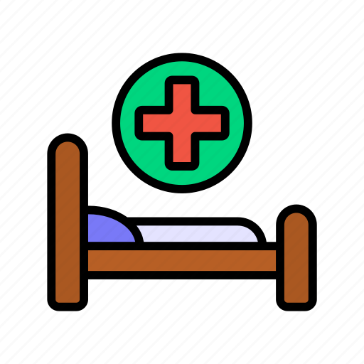 Hospital, bed, medical, medicine icon - Download on Iconfinder