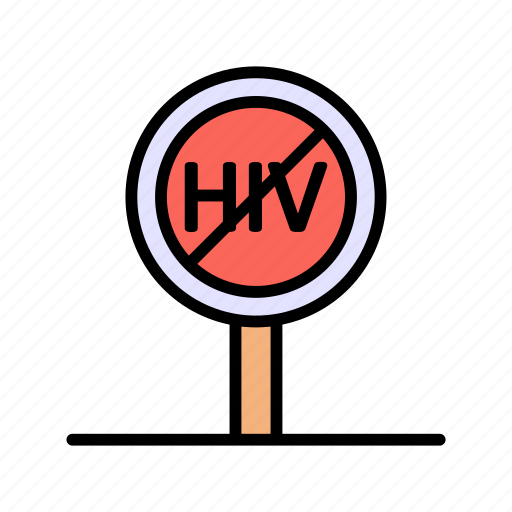 Stop, hiv, sign, aids icon - Download on Iconfinder
