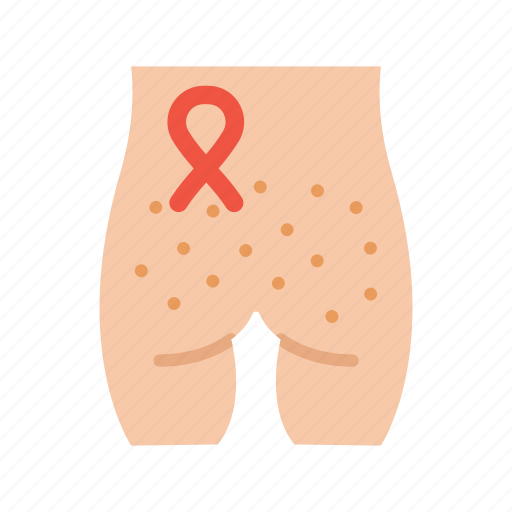 Herpes, hip, ribbon, aids icon - Download on Iconfinder